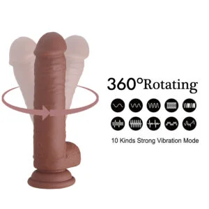 360 rotating dildo