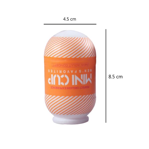 mini masturbator cup Mini Handfree Pocket Pussy Stroker Cup Sleeve Male Masturbators Sex Toys  for Men main image 1