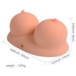 Realistic 3D Big Breast Vagina Masturbator 3