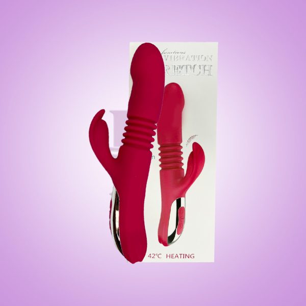 biggest vibrating dildo Blissmakers Thrusting Rabbit Vibrator Dildo for G Spot Stimulation,Heating  Licking Vibrator with Multiple Vibration Modes,Rechargeable Vibrating Dildo  Adult Sex Toys for Women & Couple main image 0
