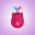 Rose clit sucking vibrator woman sex toy