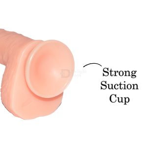Big size realistic dildo with strong suction cup sex toy