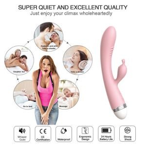 Super quite and high quality lilo rabbit vibrator