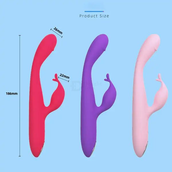 LILO Silicone Rabbit Clitoris Vibrator | Delight Toys