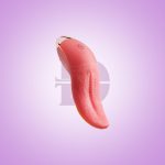 Realistic Tongue Licking Vibrator sex toy