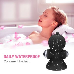 100% waterproof nipple sucker vibrator female sex toy