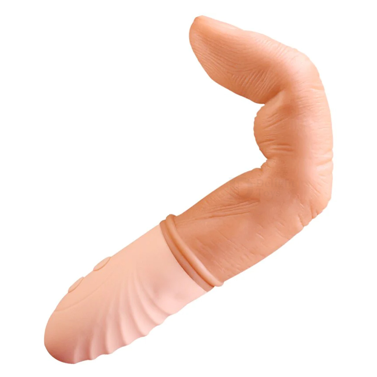 Realistic finger curve shape heating vibrator women sex toy