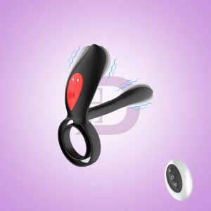 Silicone vibrating remote control penis ring at delighttoys