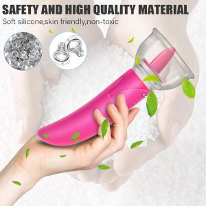 Body safe silicone clitoral licking vibrator sex toy india