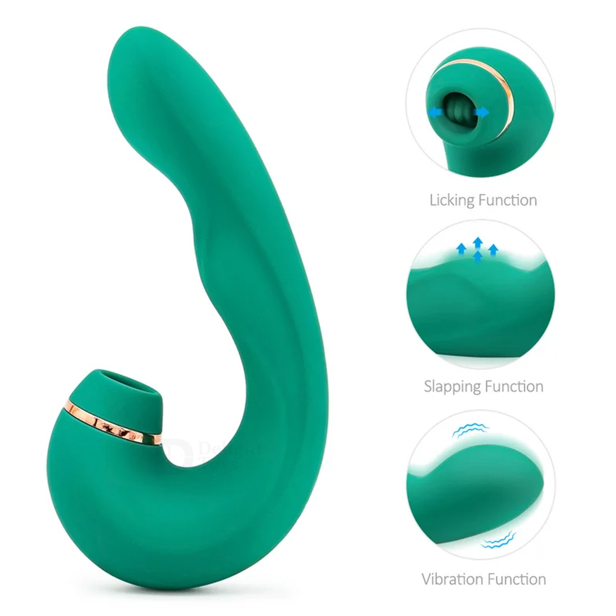 3 multiple usage of clitoral sucking g spot vibrator sex toy for couple