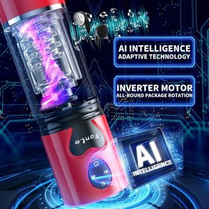 AI intelligence automatic telescopic rotating male masturbator sex toy