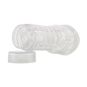 Back side of Ice Mouth Crystal FleshLight Masturbator sex toys for male